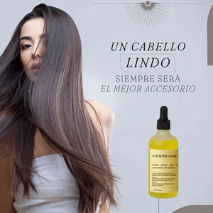 Tónico Capilar VITAORGANIC® | Aceite para Crecimiento de Cabello