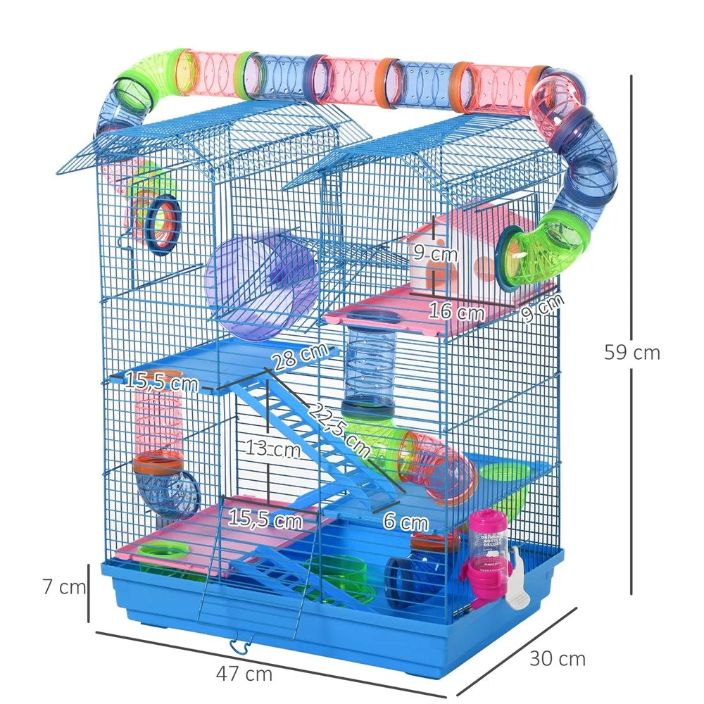 Multi-Level Hamster Cage