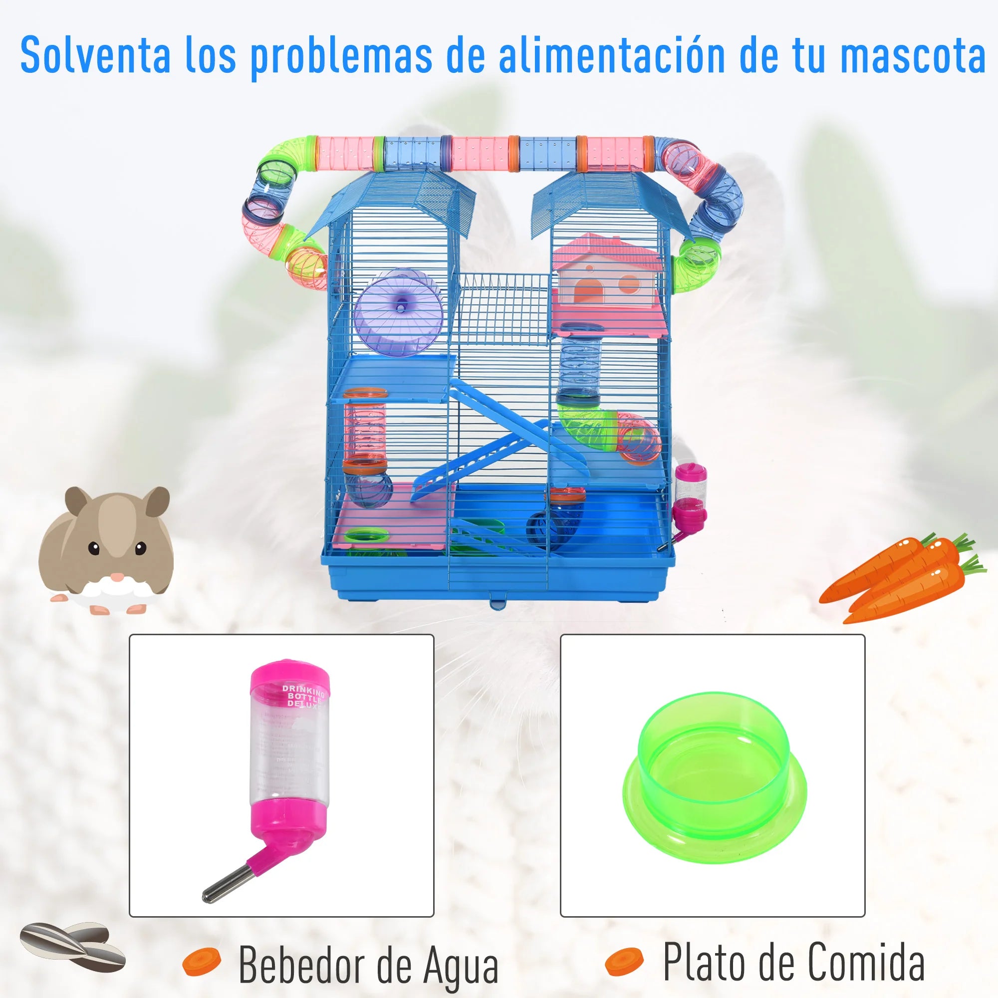 Multi-Level Hamster Cage