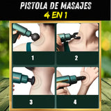 PISTOLA DE MASAJES 4 EN 1