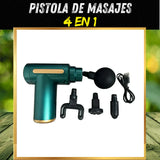 PISTOLA DE MASAJES 4 EN 1