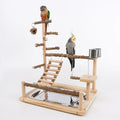 Wood Parrot Platform