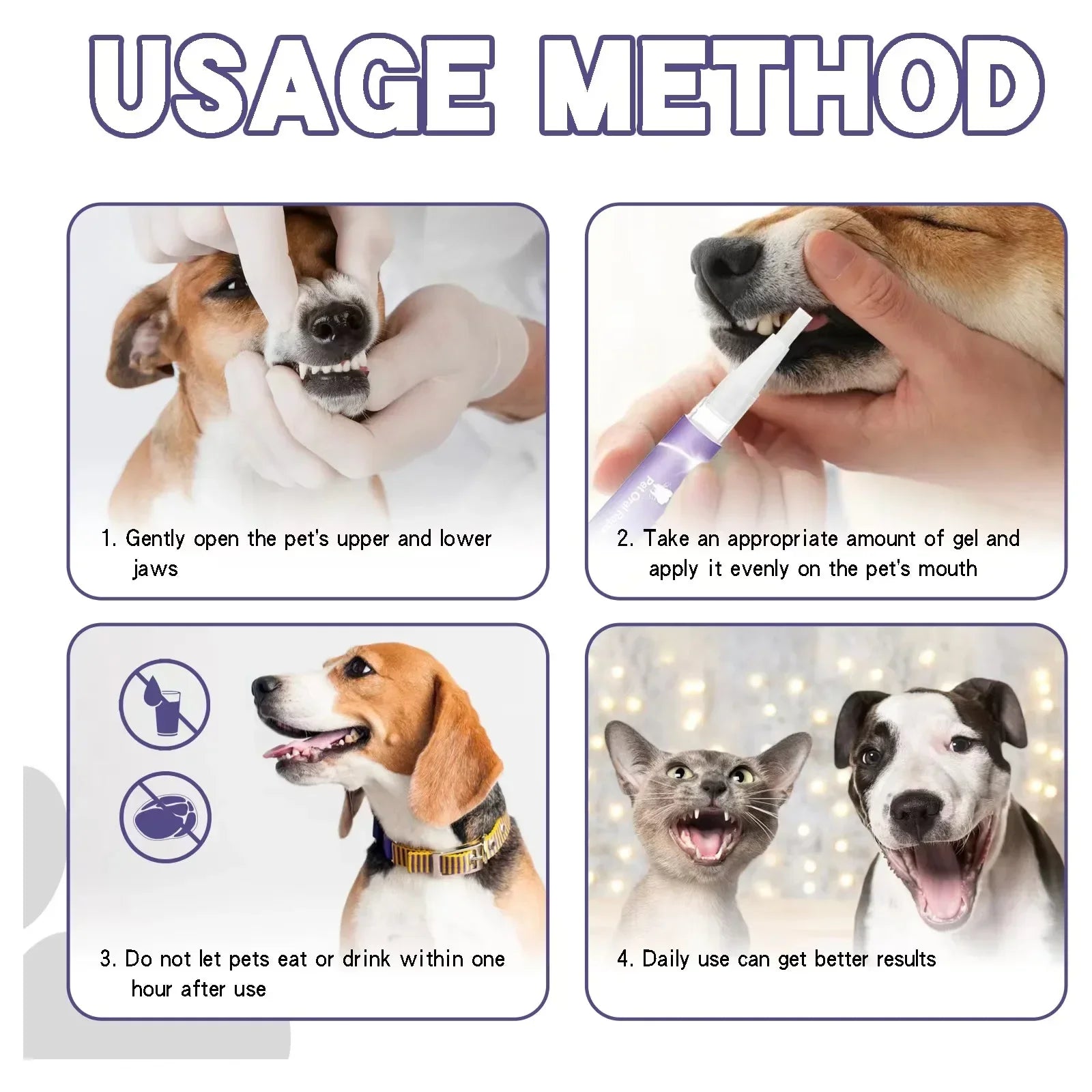 Pet teeth cleaner