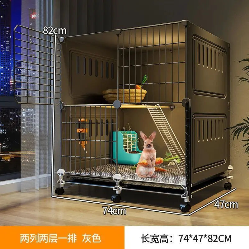 Deluxe Rabbit Cage