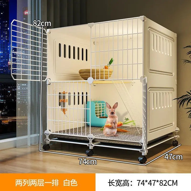 Deluxe Rabbit Cage