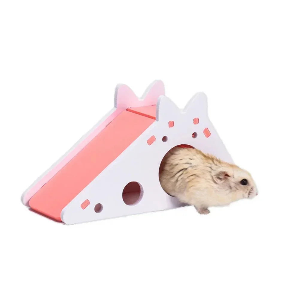 Assembled Hamster Slide