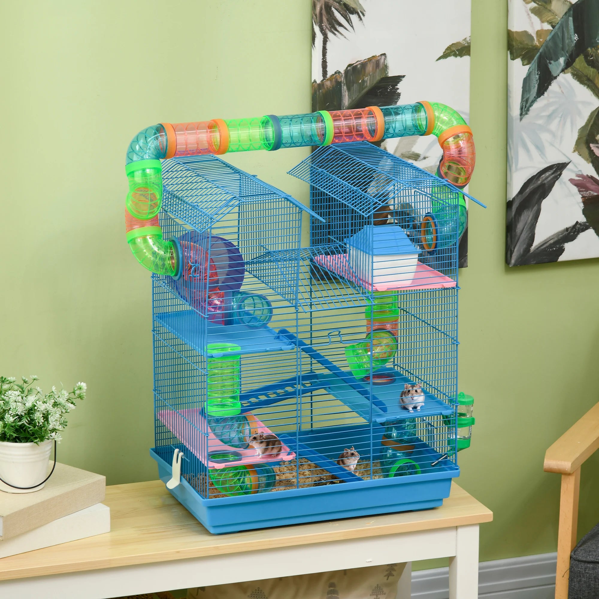 Multi-Level Hamster Cage