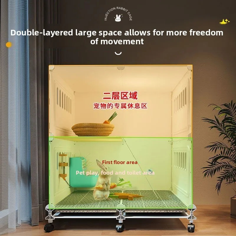 Deluxe Rabbit Cage