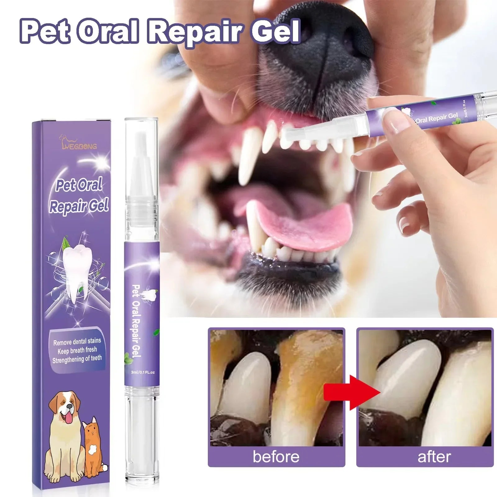 Pet teeth cleaner