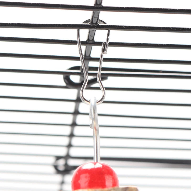 Natural Wooden Parrot