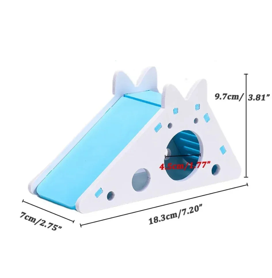 Assembled Hamster Slide