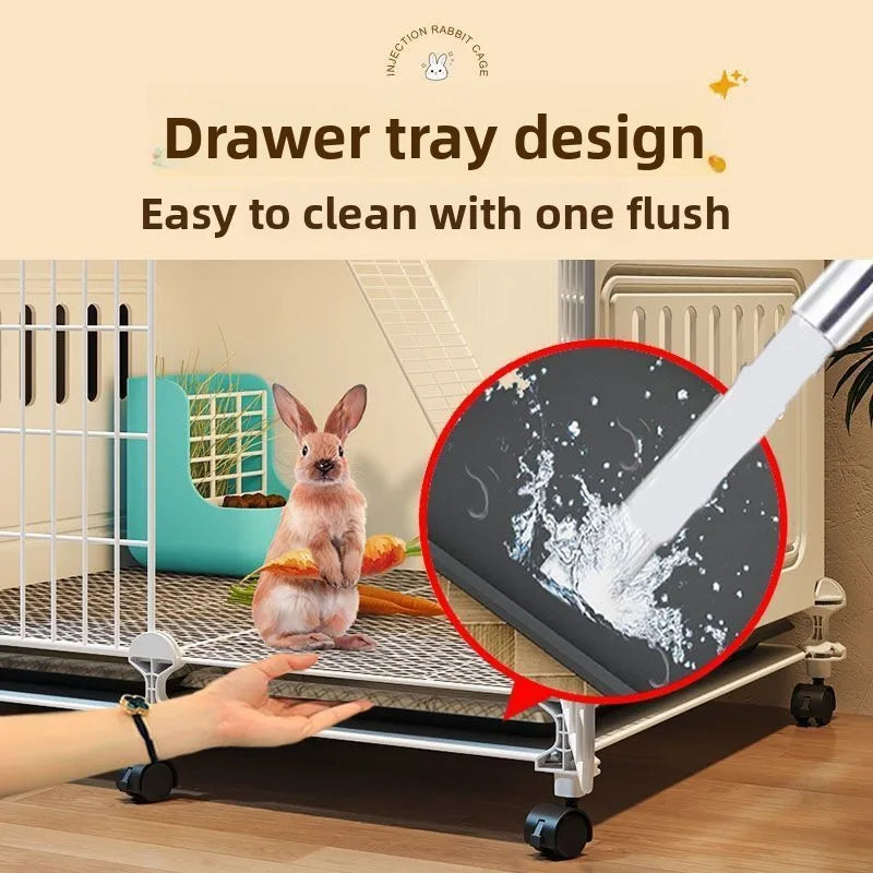 Deluxe Rabbit Cage