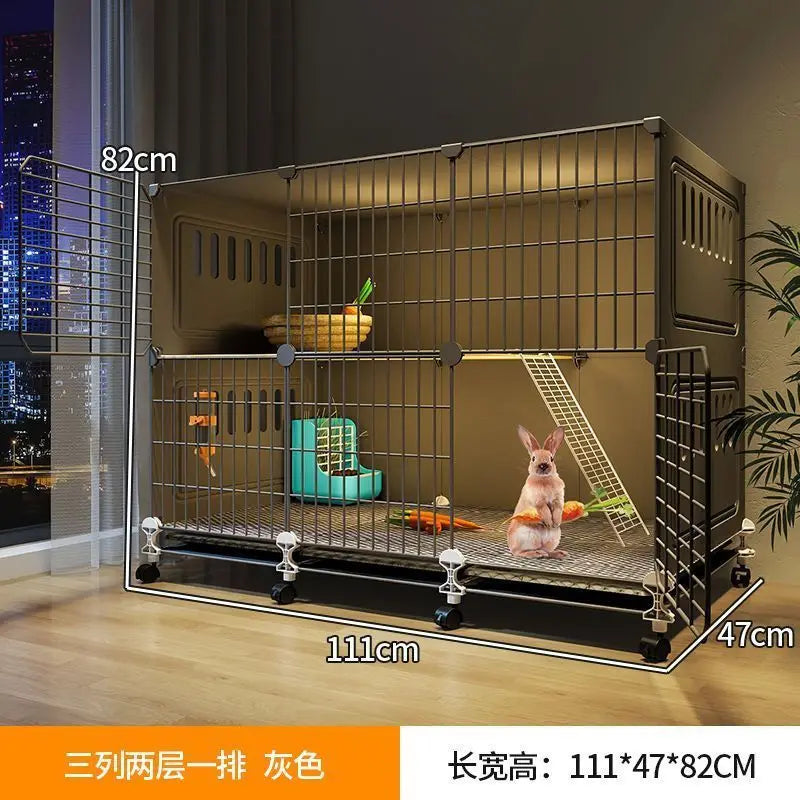 Deluxe Rabbit Cage