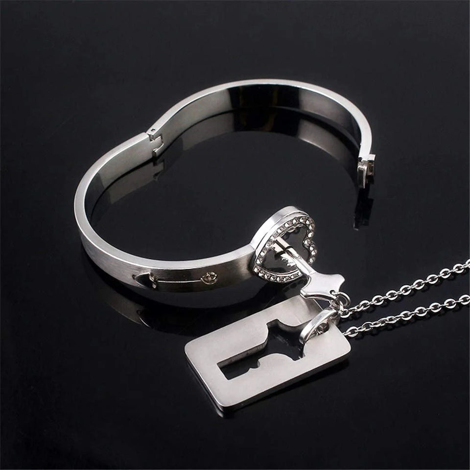 Pulsera Llave del Corazón con Collar®|Cajita de Regalo 🤩