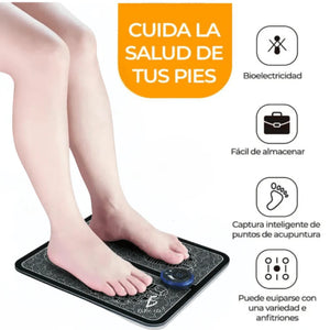 Pies Relax Pro | Tapete Masajeador De Pies Eléctrico ®