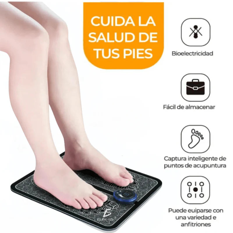 Pies Relax Pro | Tapete Masajeador De Pies Eléctrico ®